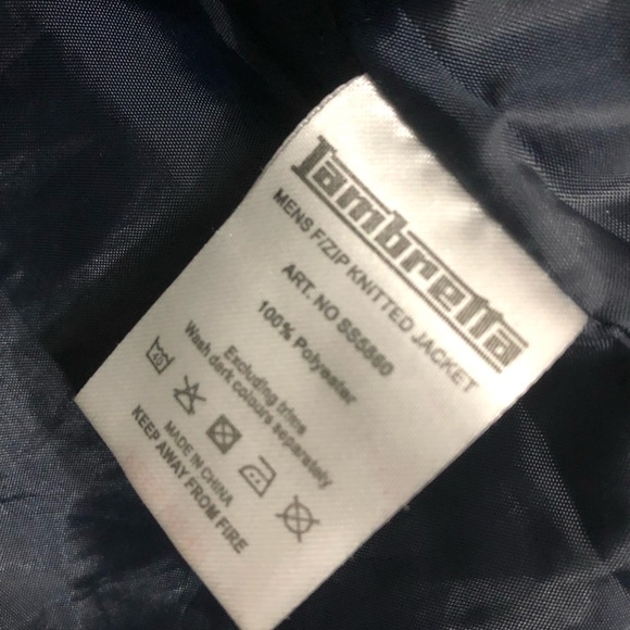 Lambrella iconic UK brand sweater knit jacket size M - Picture 8 of 9